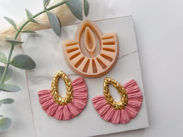 Tassel Polymer Clay Cutter | Macrame Polymer Clay Cutters | Embossing Clay Cutter